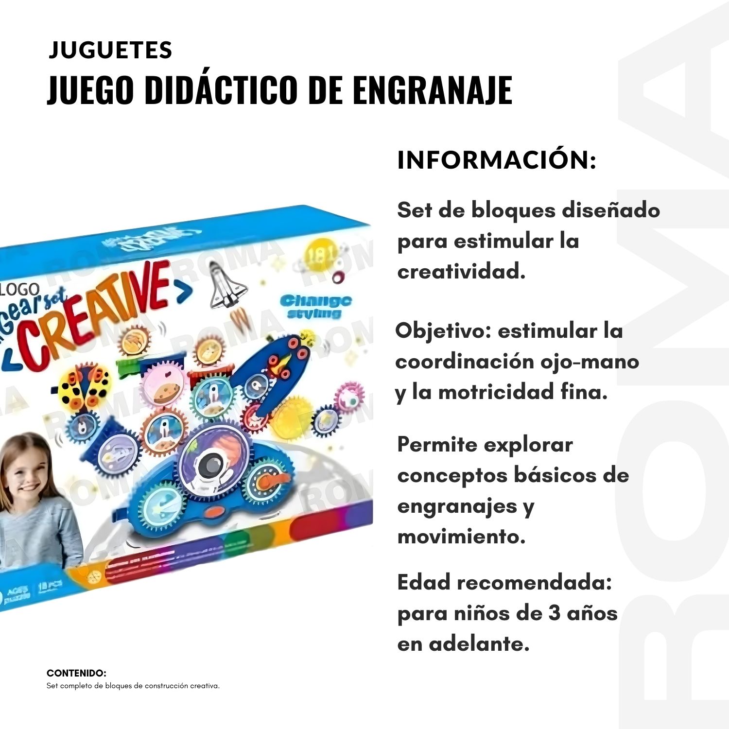 SET CREATIVE ENGRANAJE - 2