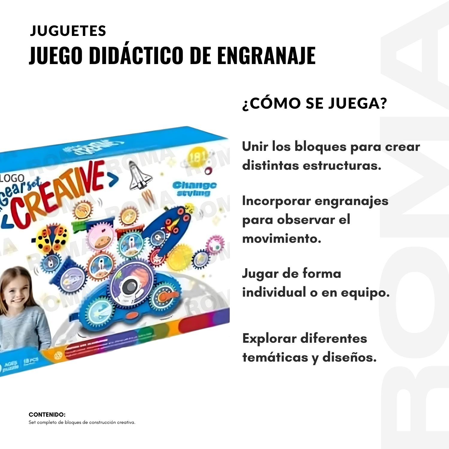 SET CREATIVE ENGRANAJE - 3
