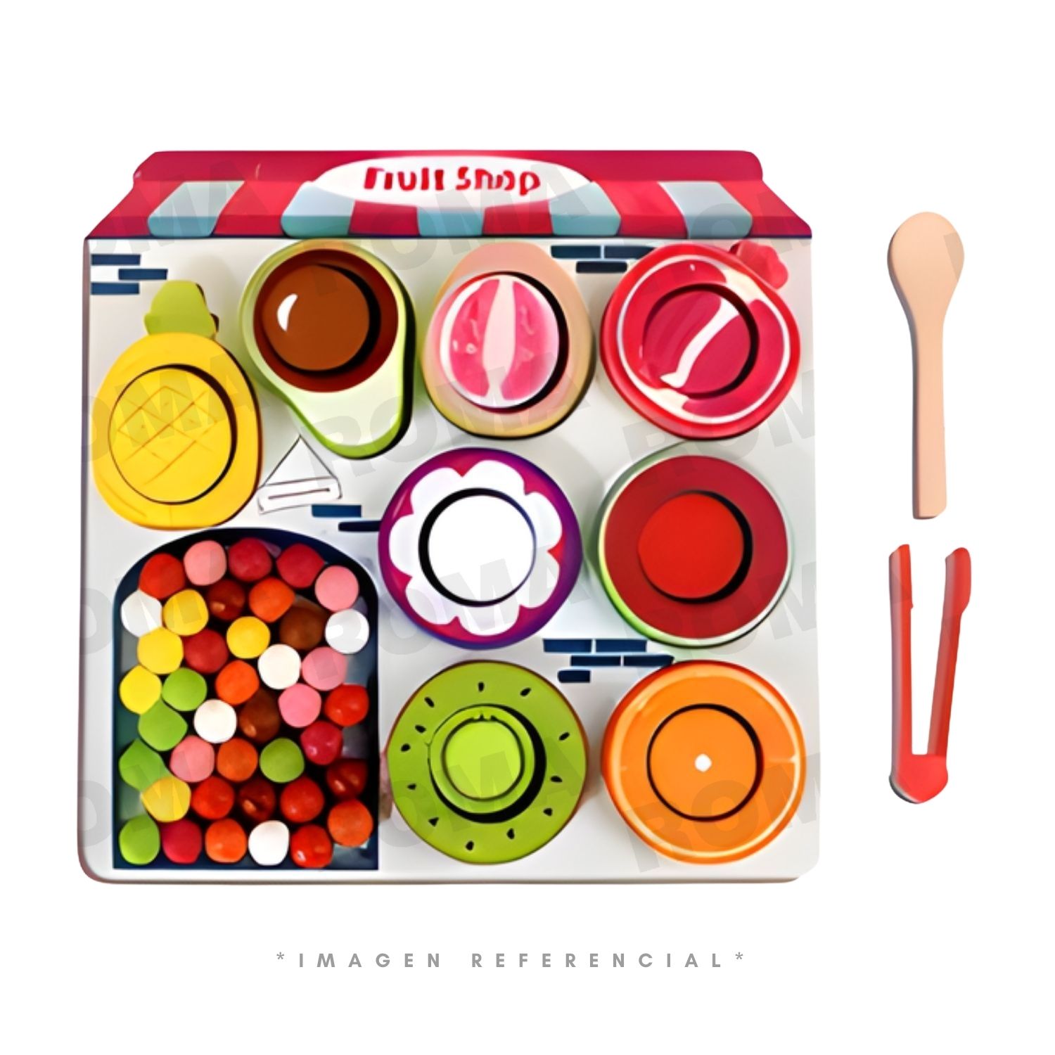 JUEGO DE CLASIFICACIÓN DE FRUTAS - 1