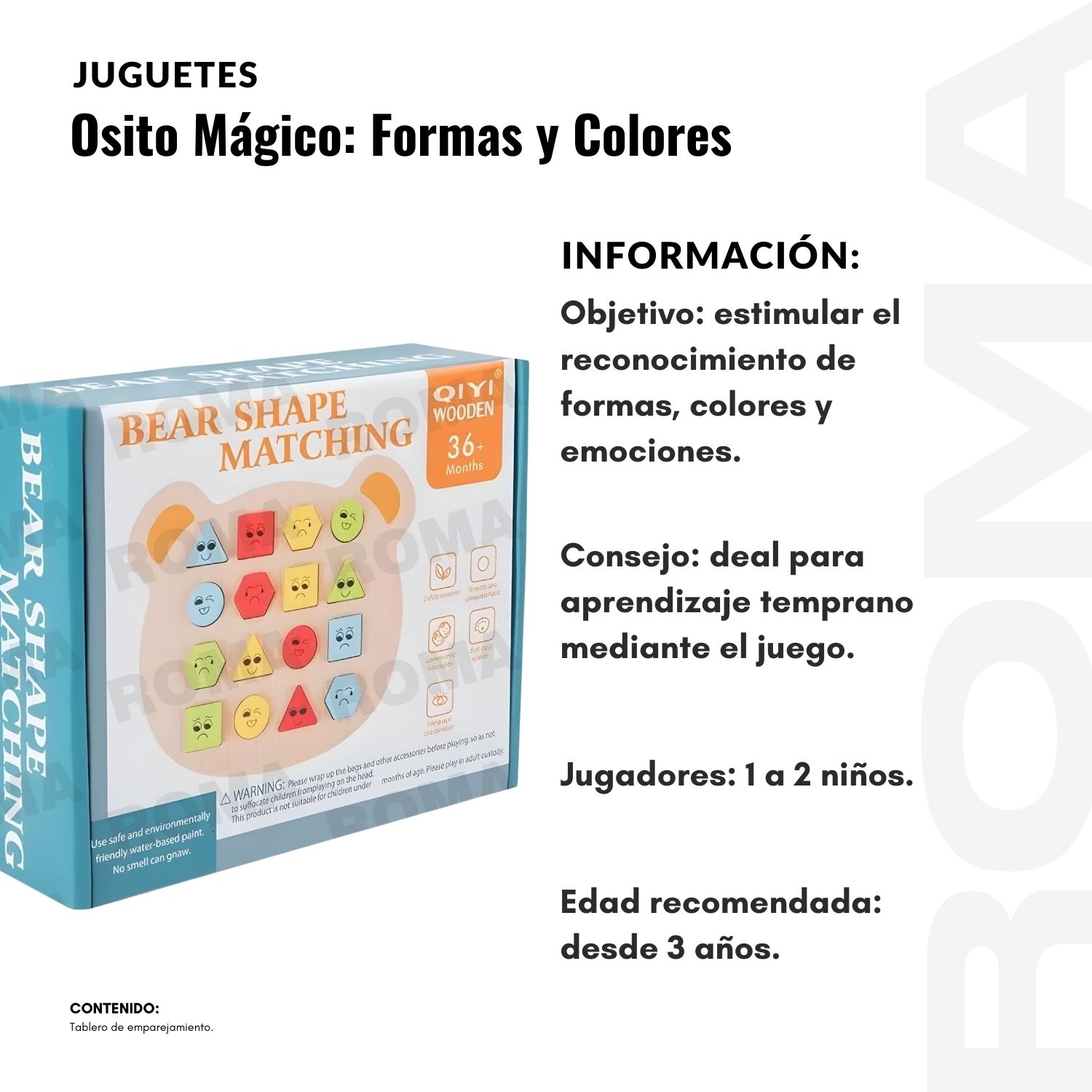 OSITO MÁGICO FORMAS Y COLORES CON TIMBRE - 2