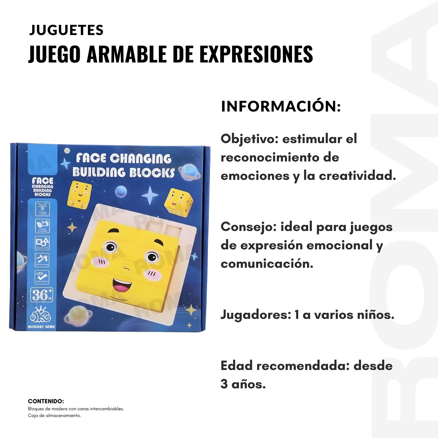 JUEGO ARMABLE DE EXPRESIONES - 2