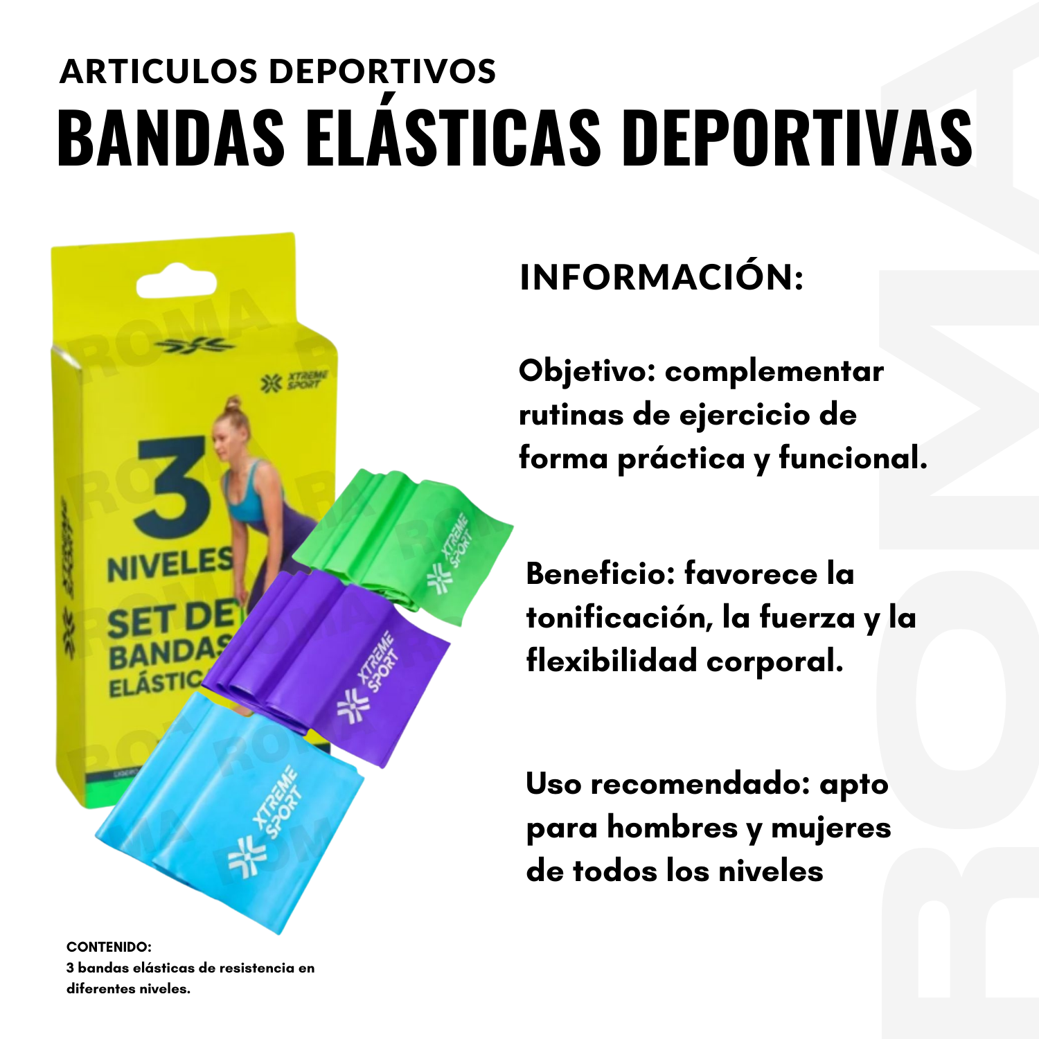 BANDAS ELASTICAS ABIERTAS - 2