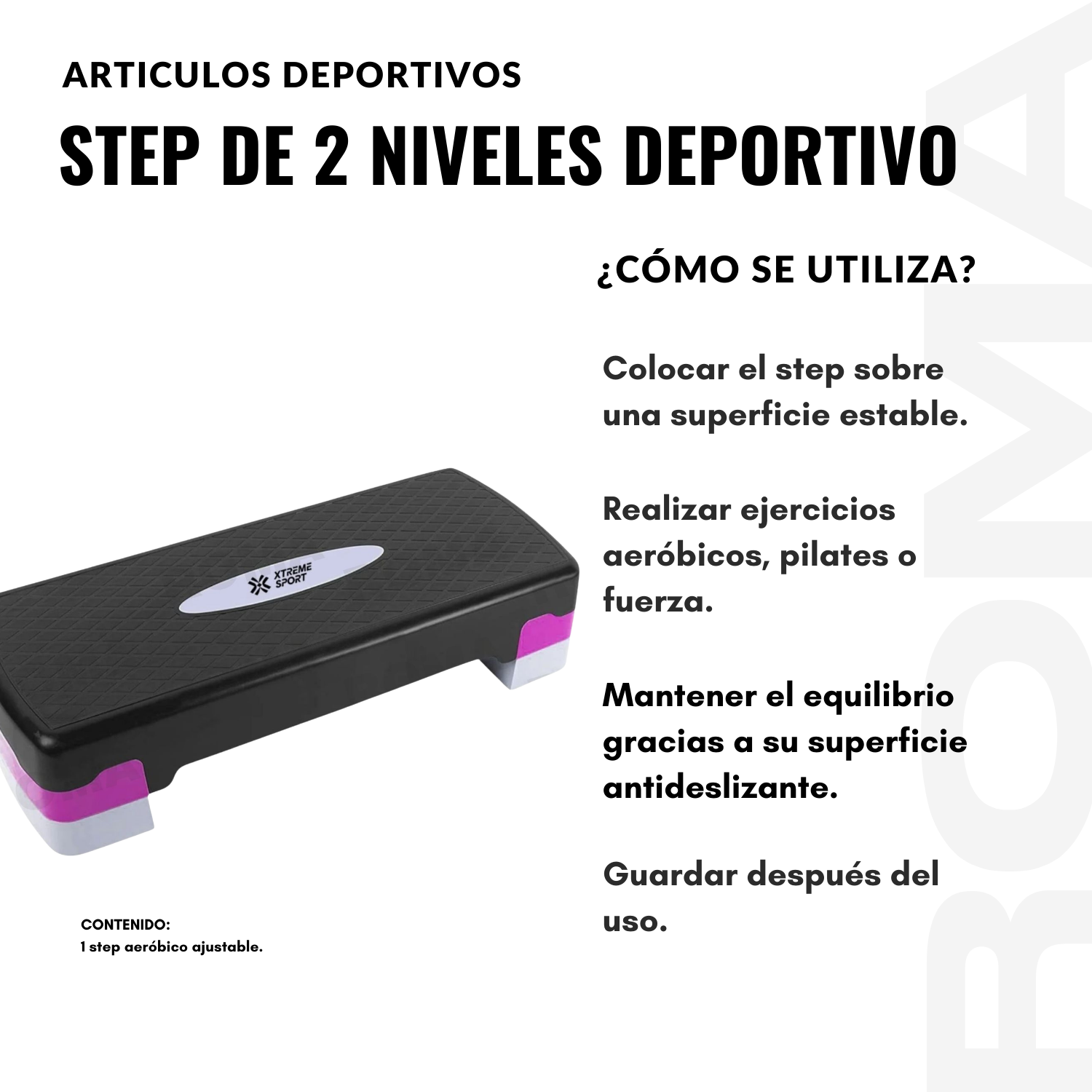 STEP DE 2 NIVELES DEPORTIVO - 3