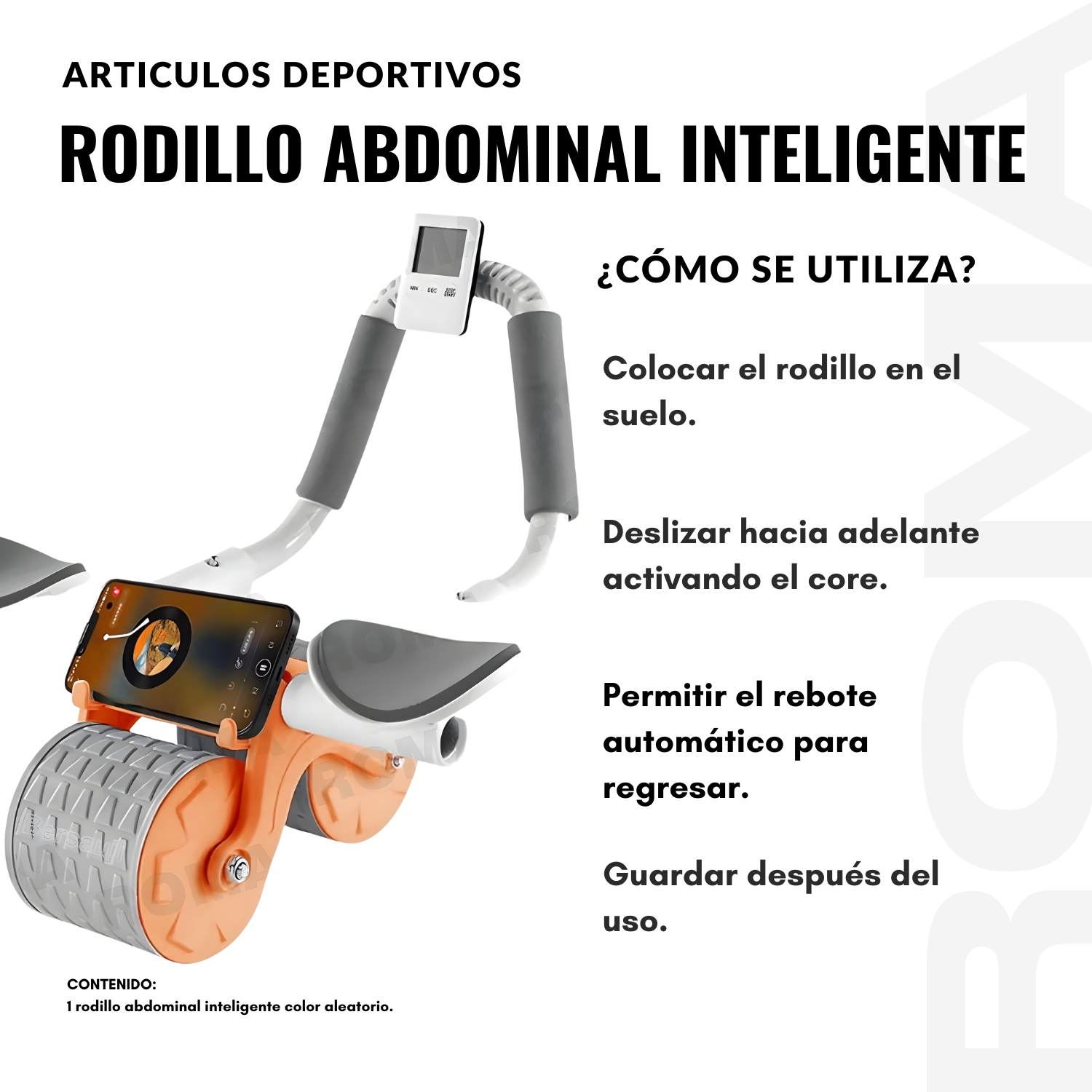 RODILLO ABDOMINAL INTELIGENTE - 3