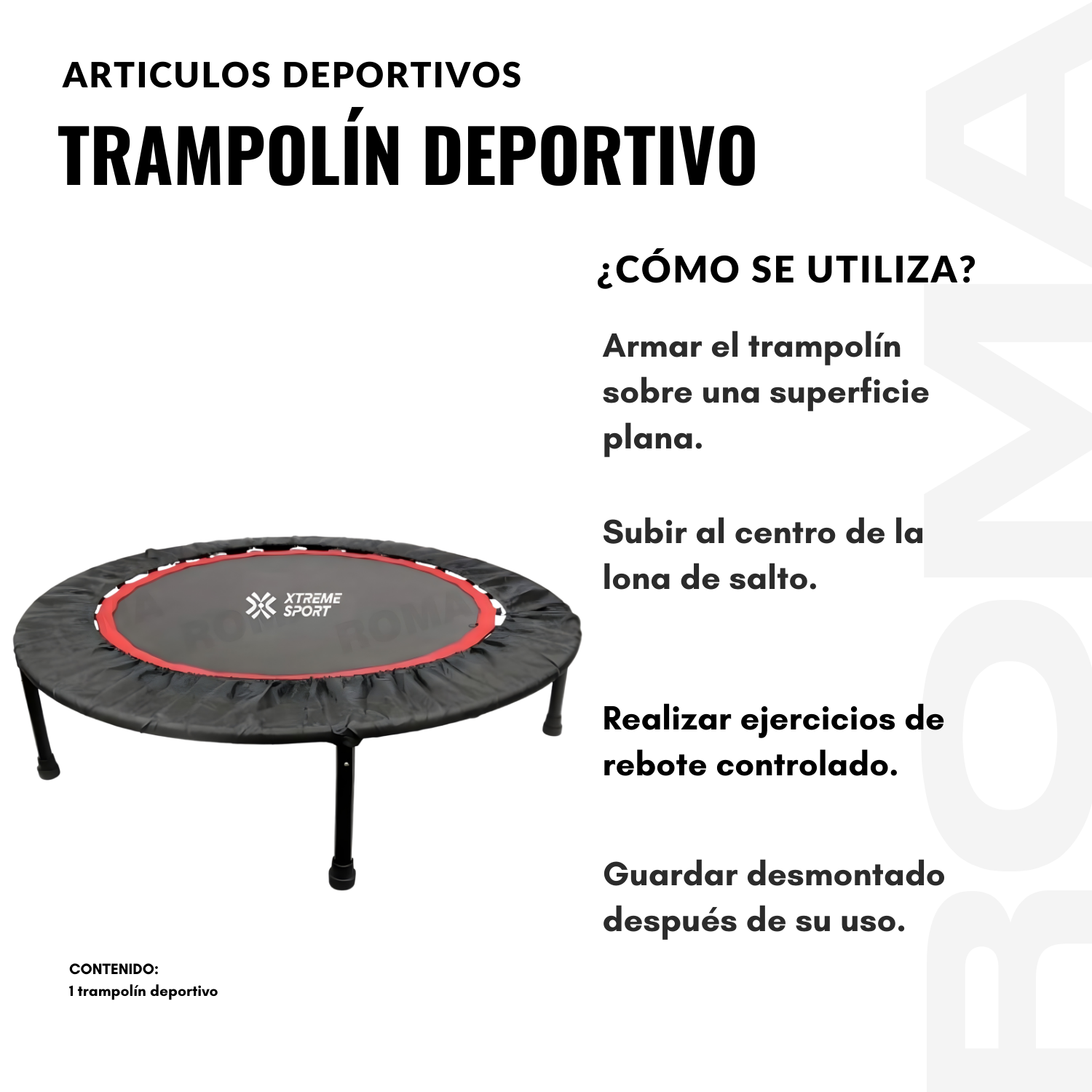 TRAMPOLÍN DEPORTIVO - 3