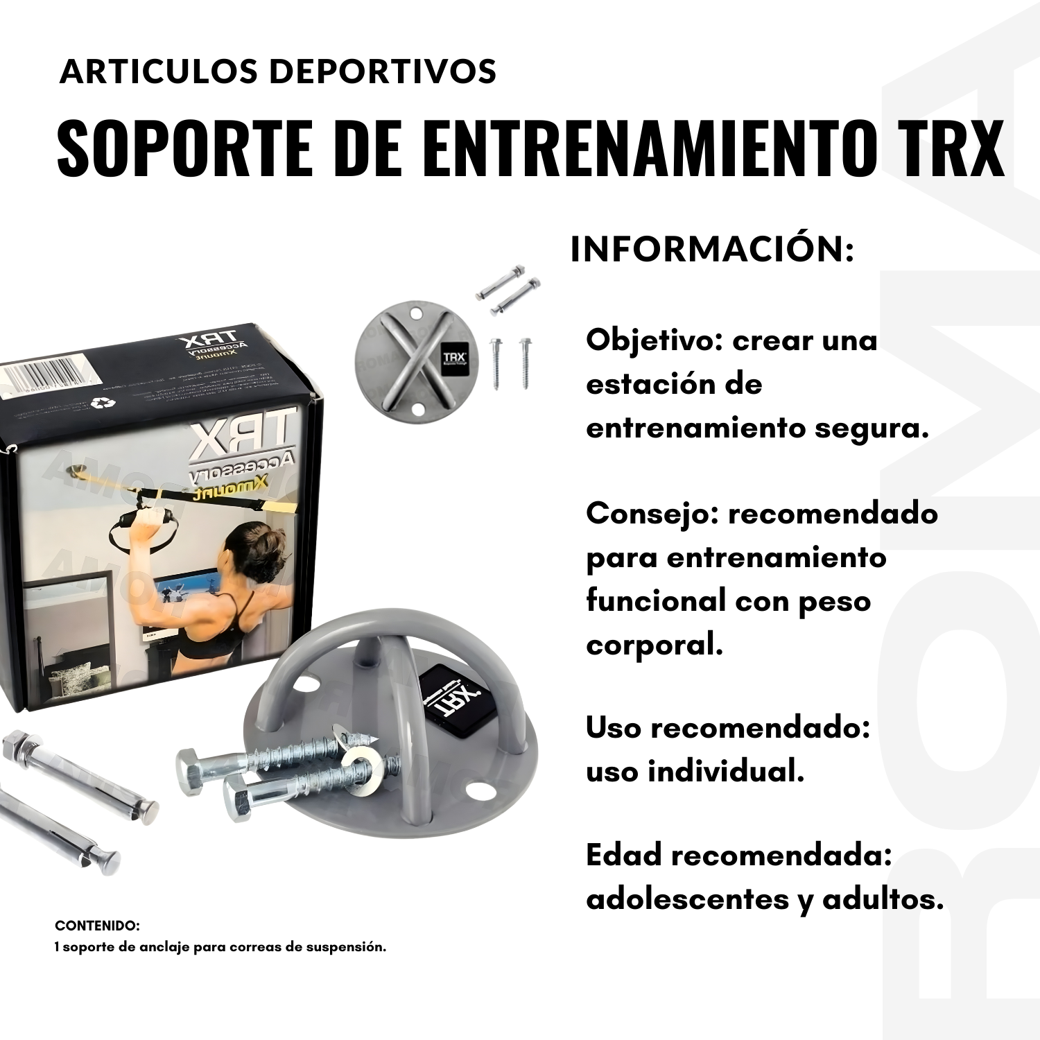 SOPORTE DE ENTRENAMIENTO TRX - 2