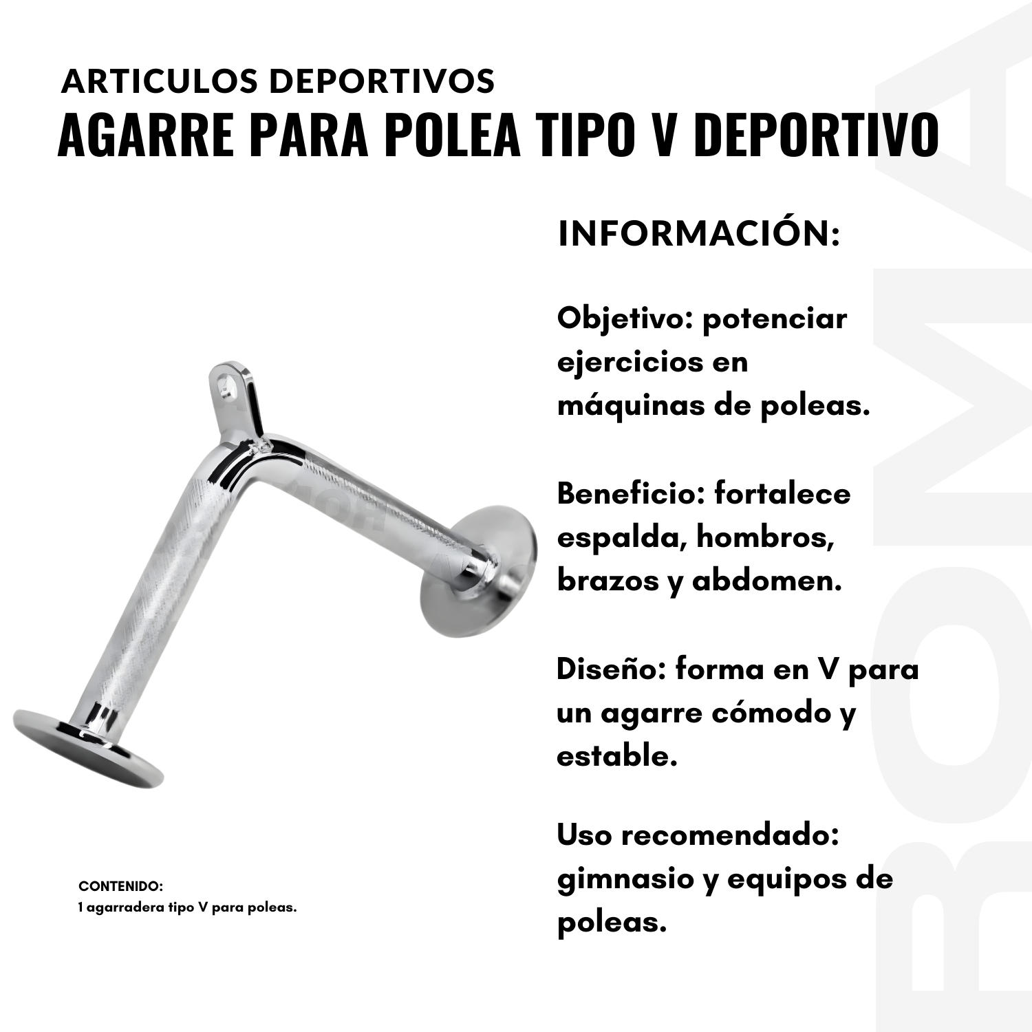 AGARRE PARA POLEA TIPO V DEPORTIVO - 2