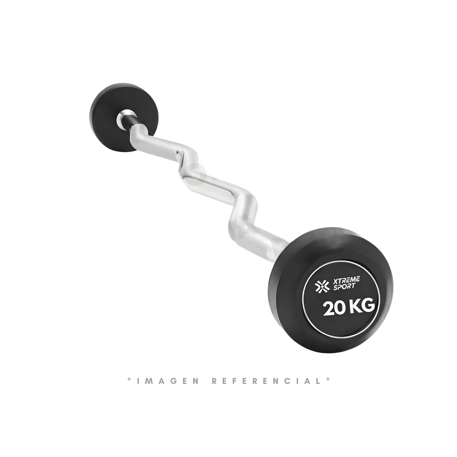BARRA Z CON PESO FIJO DE 20 KG - 1