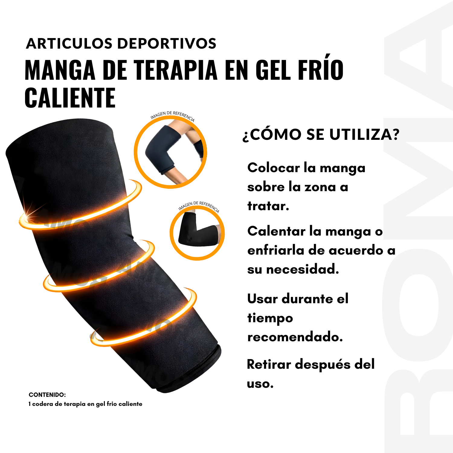 MANGA DE TERAPIA EN GEL FRIO CALIENTE - 3