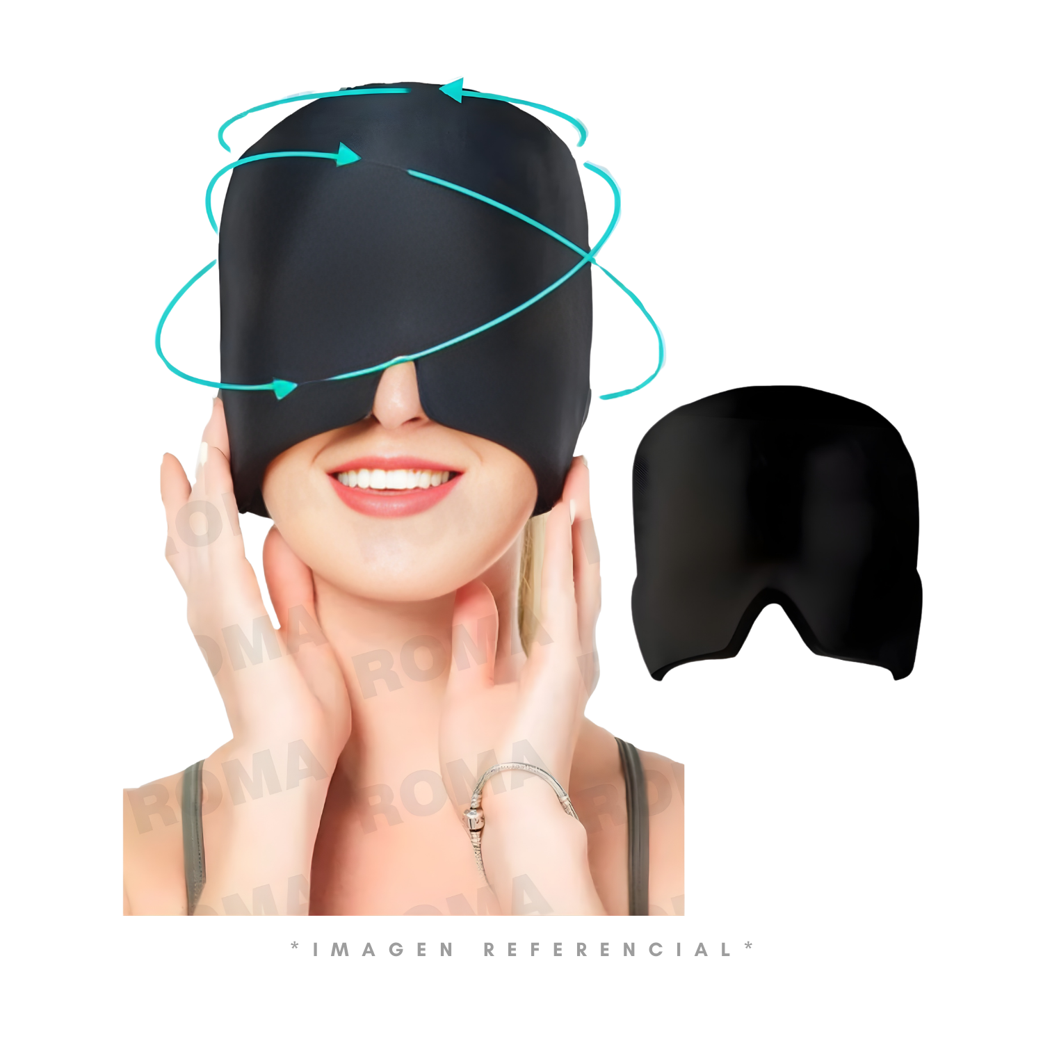 GORRO TERAPÉUTICO DE GEL ANTIMIGRAÑA - 1