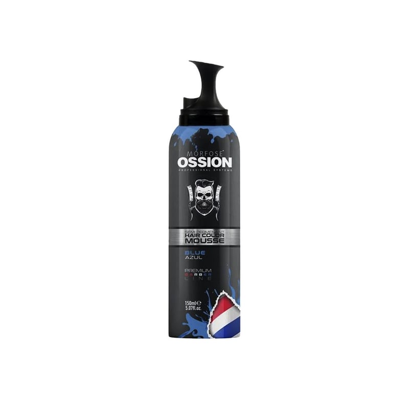 TINTE FANTASÍA SEMIPERMANENTE EN ESPUMA BLUE 150ML OSSION - 1