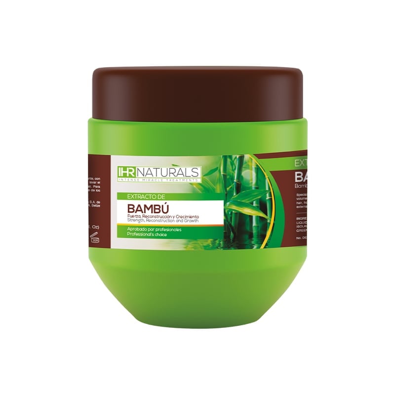 MASCARILLA CAPILAR DE BAMBÚ  400 ML IHR - 1