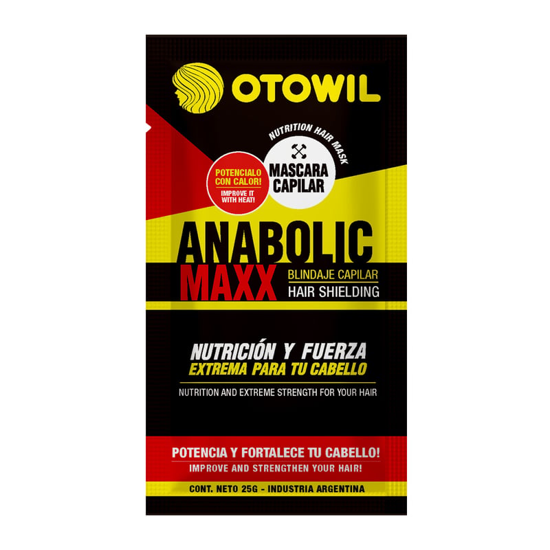 MASCARILLA CAPILAR MAXX FORTALEZA 25GR OTOWIL - 1