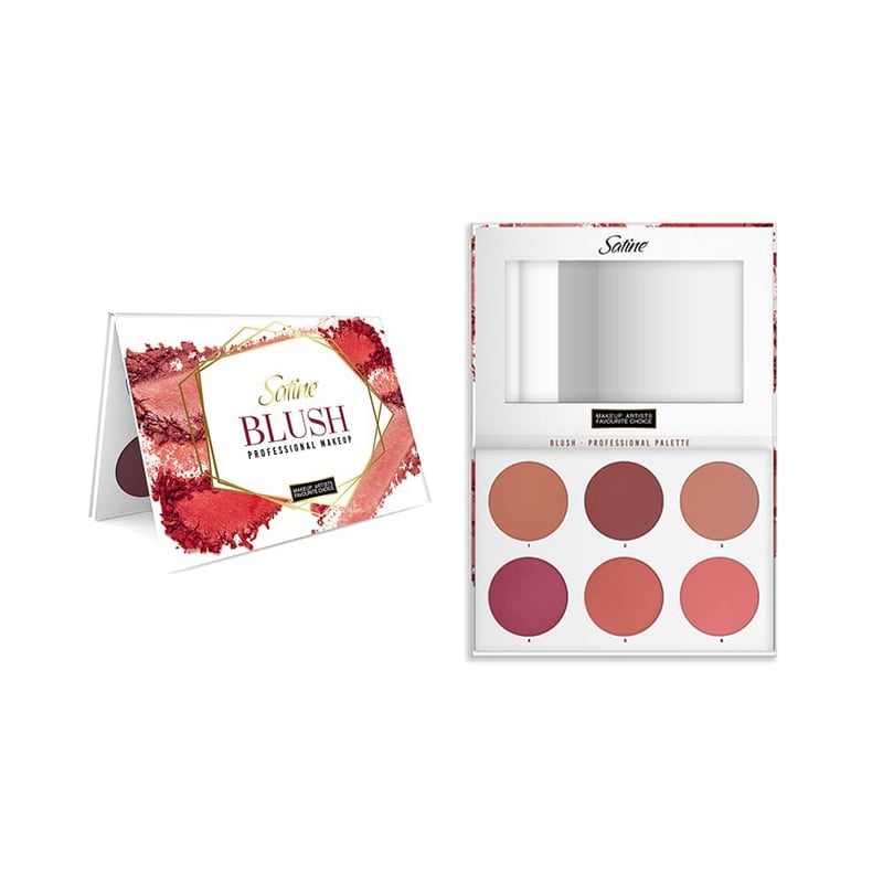 PALETA DE RUBORES PROFESIONAL SATINE - 1