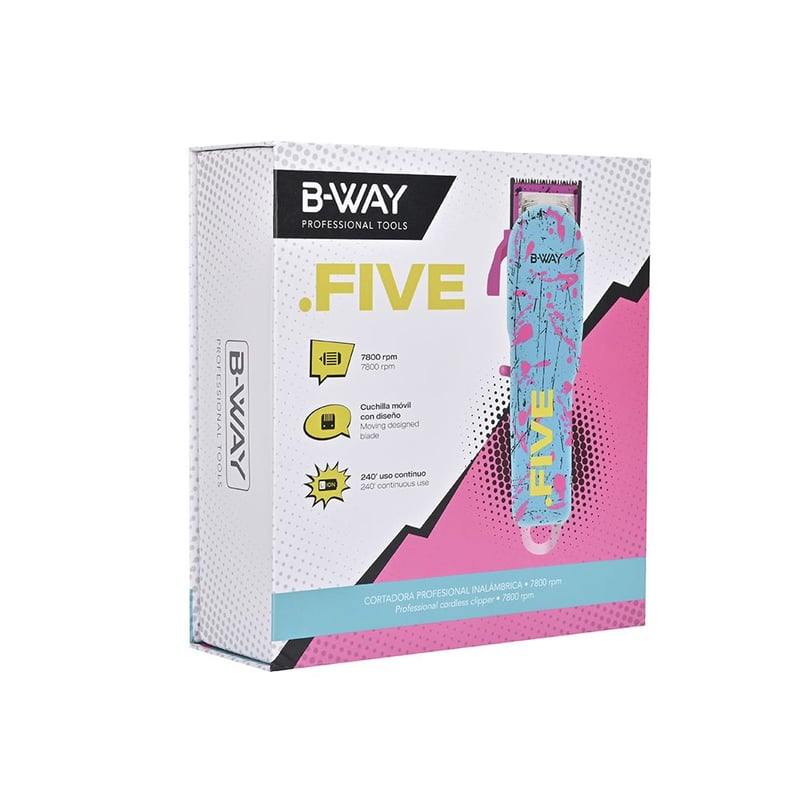 FIVE CORTADORA PROFESIONAL INALÁMBRICA CLIPPER BWAY - 4