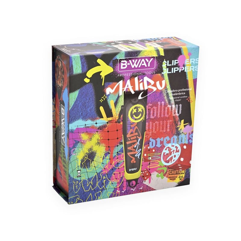 CORTADORA CLIPPER PROFESIONAL INALÁMBRICA MALIBÚ BWAY - 5