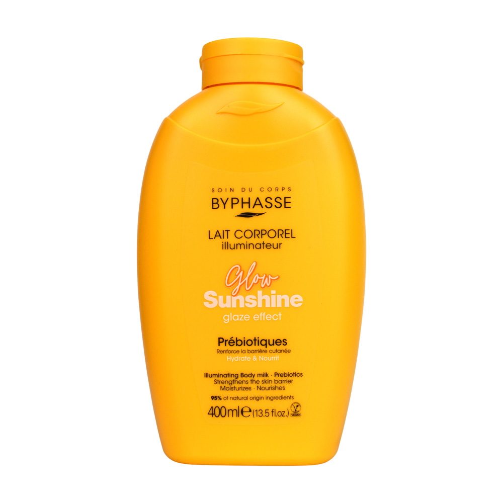 LECHE CORPORAL ILUMINADORA GLOW SUNSHINE 400ML BYPHASSE - 1
