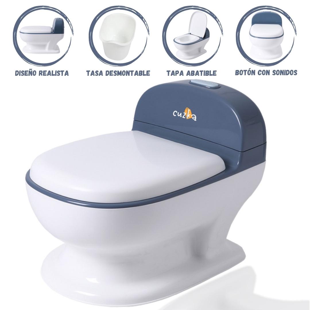 BACÍN INFANTI REUTILIZABLES PACK 3 PARES AZUL MI PRIMER BAÑO - 1