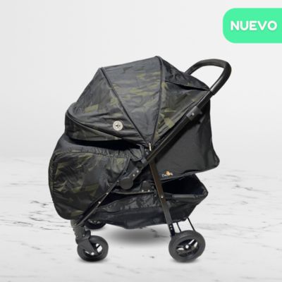 COCHE CUNA BABY HAPPY NEW VALENCIA ROSADO DE LUJO GRAFFITI - 2
