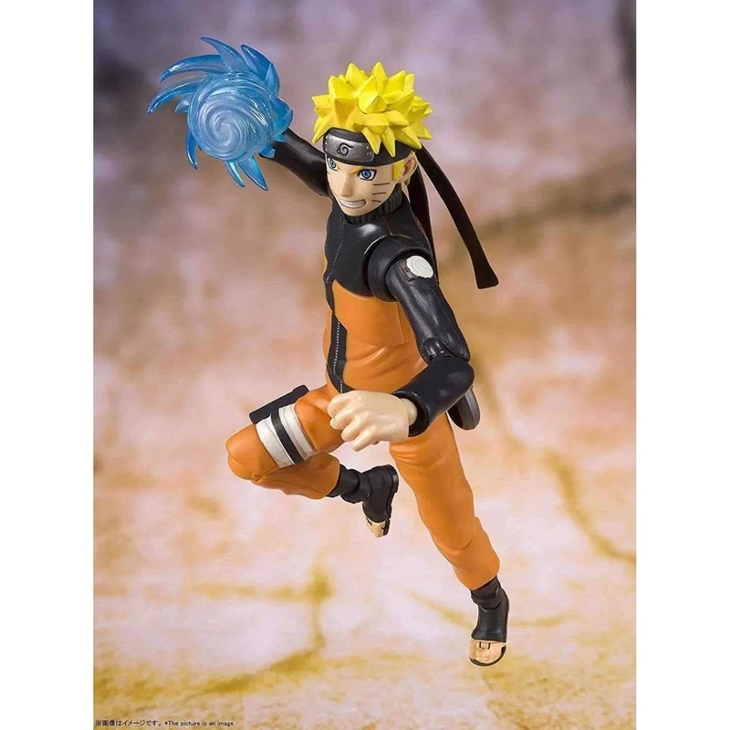 FIGURA DE ACCIÓN NARUTO SHIPPUDEN NARUTO UZUMAKI BEST SELECTION S.H. FIGUARTS BANDAI - 1