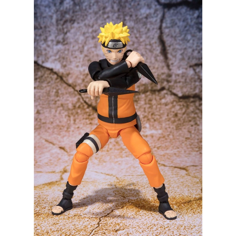 FIGURA DE ACCIÓN NARUTO SHIPPUDEN NARUTO UZUMAKI BEST SELECTION S.H. FIGUARTS BANDAI - 2