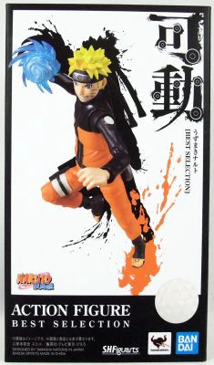 FIGURA DE ACCIÓN NARUTO SHIPPUDEN NARUTO UZUMAKI BEST SELECTION S.H. FIGUARTS BANDAI - 4