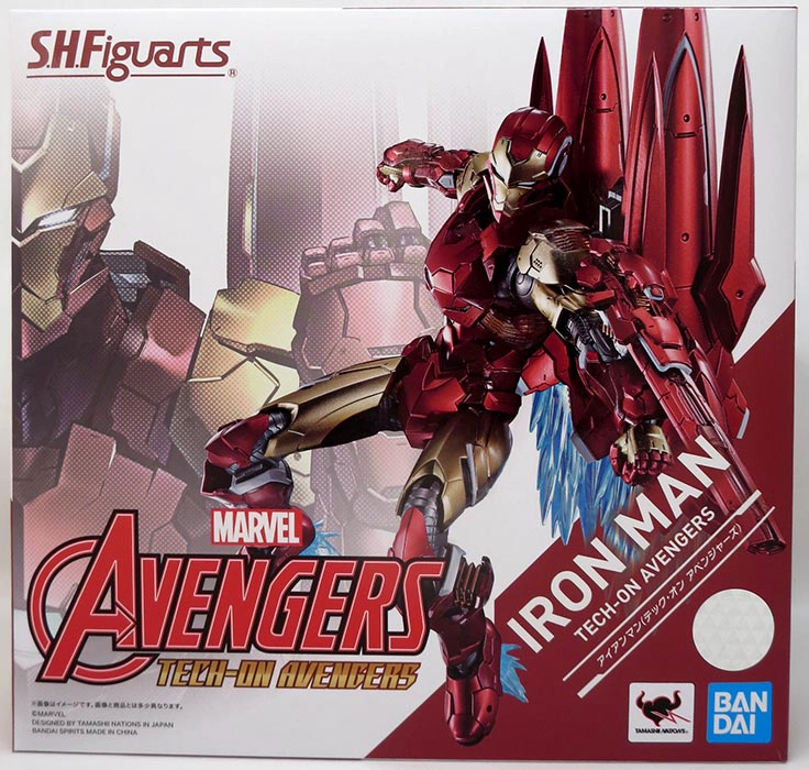 FIGURA DE ACCIÓN BANDAI TECH-ON AVENGERS IRON MAN S.H.FIGUARTS - 6