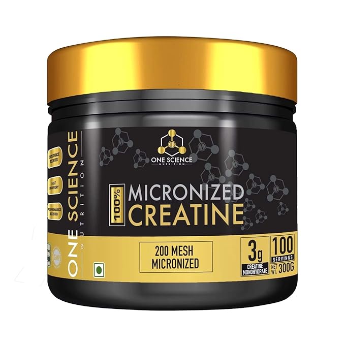 CREATINA MICRONIZED ONESCIENCE NUTRITION 300 GRAMOS - 1
