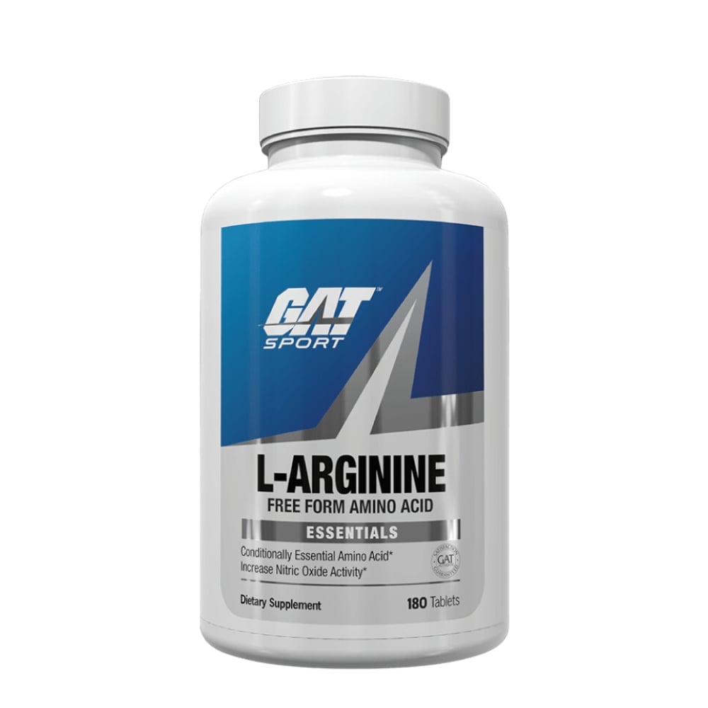 L-ARGININE GAT SPORT ARGININA1000MG 180 TABLETAS OXIDO NITRICO - 1