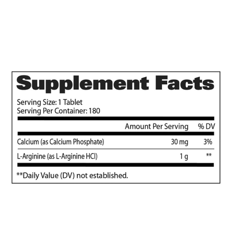 L-ARGININE GAT SPORT ARGININA1000MG 180 TABLETAS OXIDO NITRICO - 2