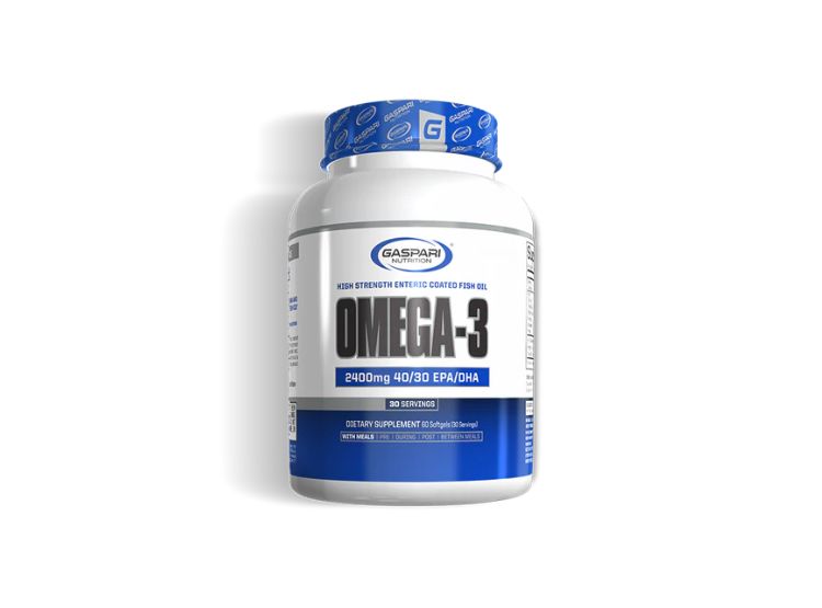 OMEGA 3 1200MG DHA720 EPA960 GASPARI NUTRITION 60 CAPSULAS - 1