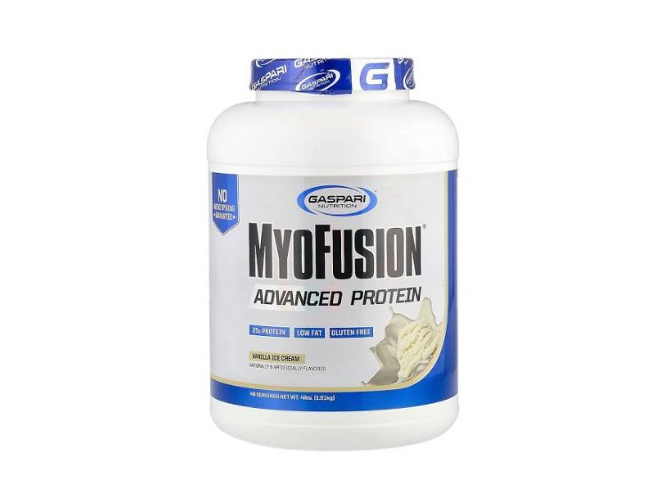 PROTEINA MYOFUSION ADVANCED GASPARI NUTRITION 4 LIBRAS VAINILLA - 1