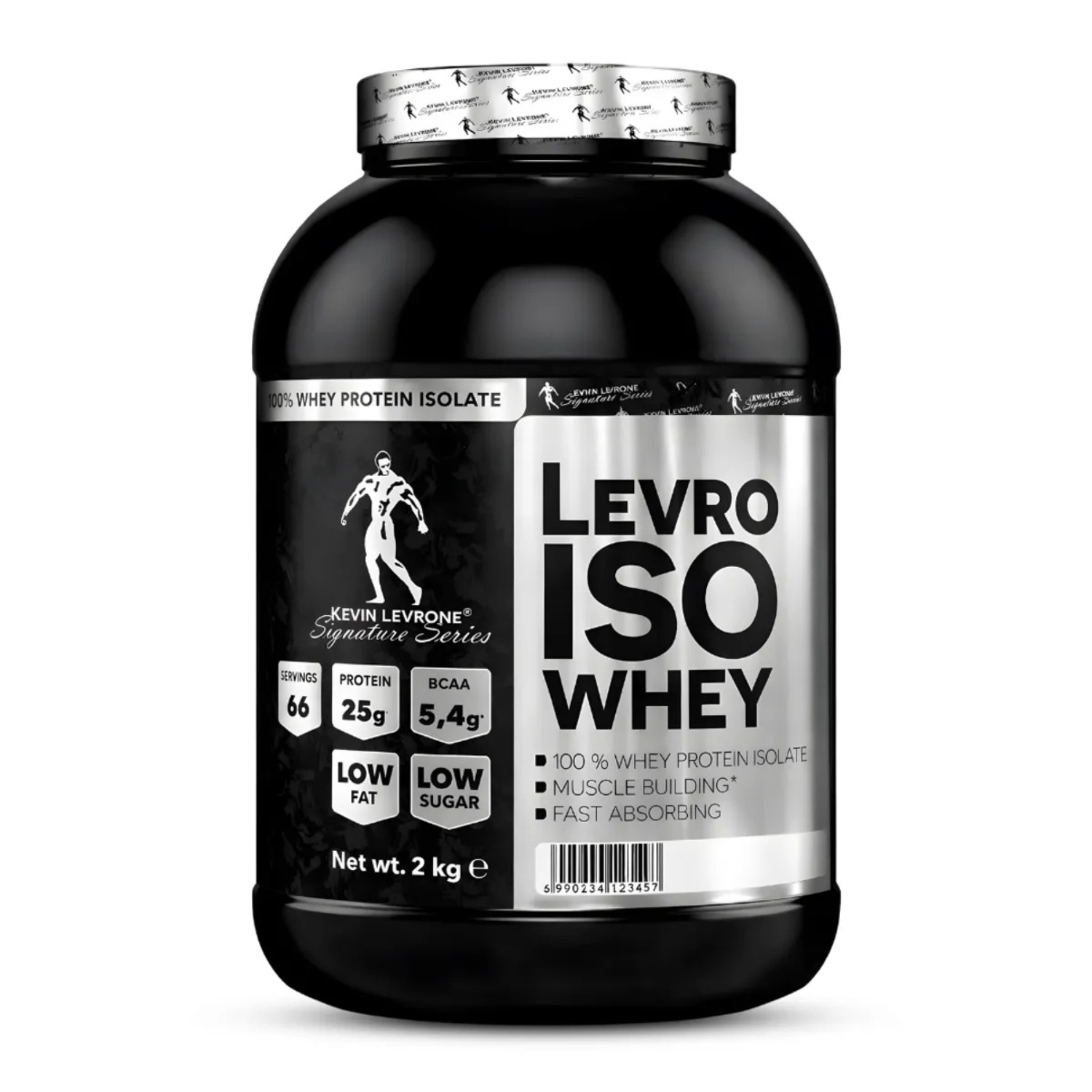LEVROISO KEVIN LEVRONE ISOLATADA 2KG SABOR CHOCOLATE - 1