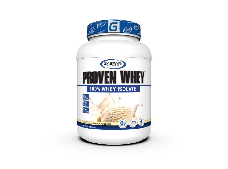 PROTEINA PROVEN ISOLATE 4 LIBRAS VAINILLA GASPARI - 1