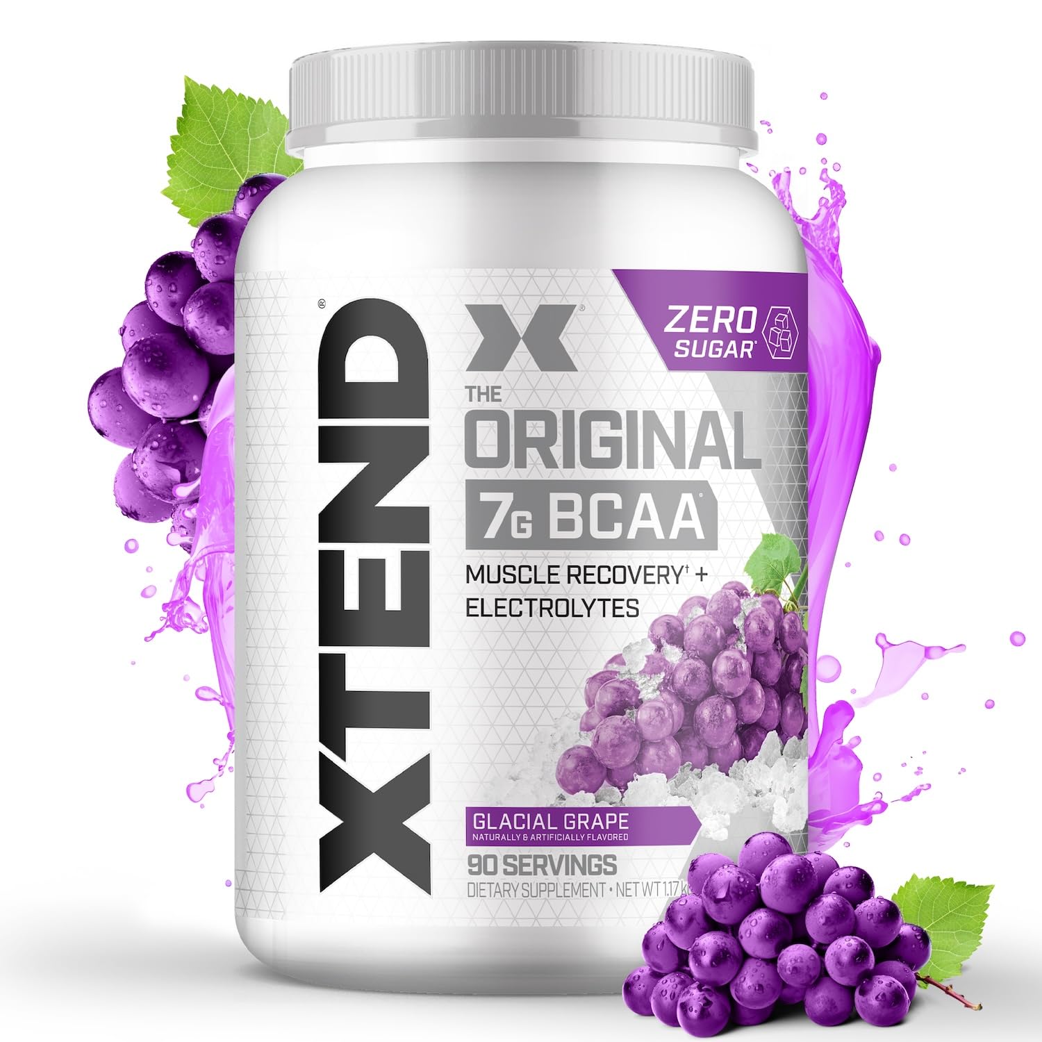 XTEND BCAA SCIVATION GRAPE 90 SERVICIOS - 1