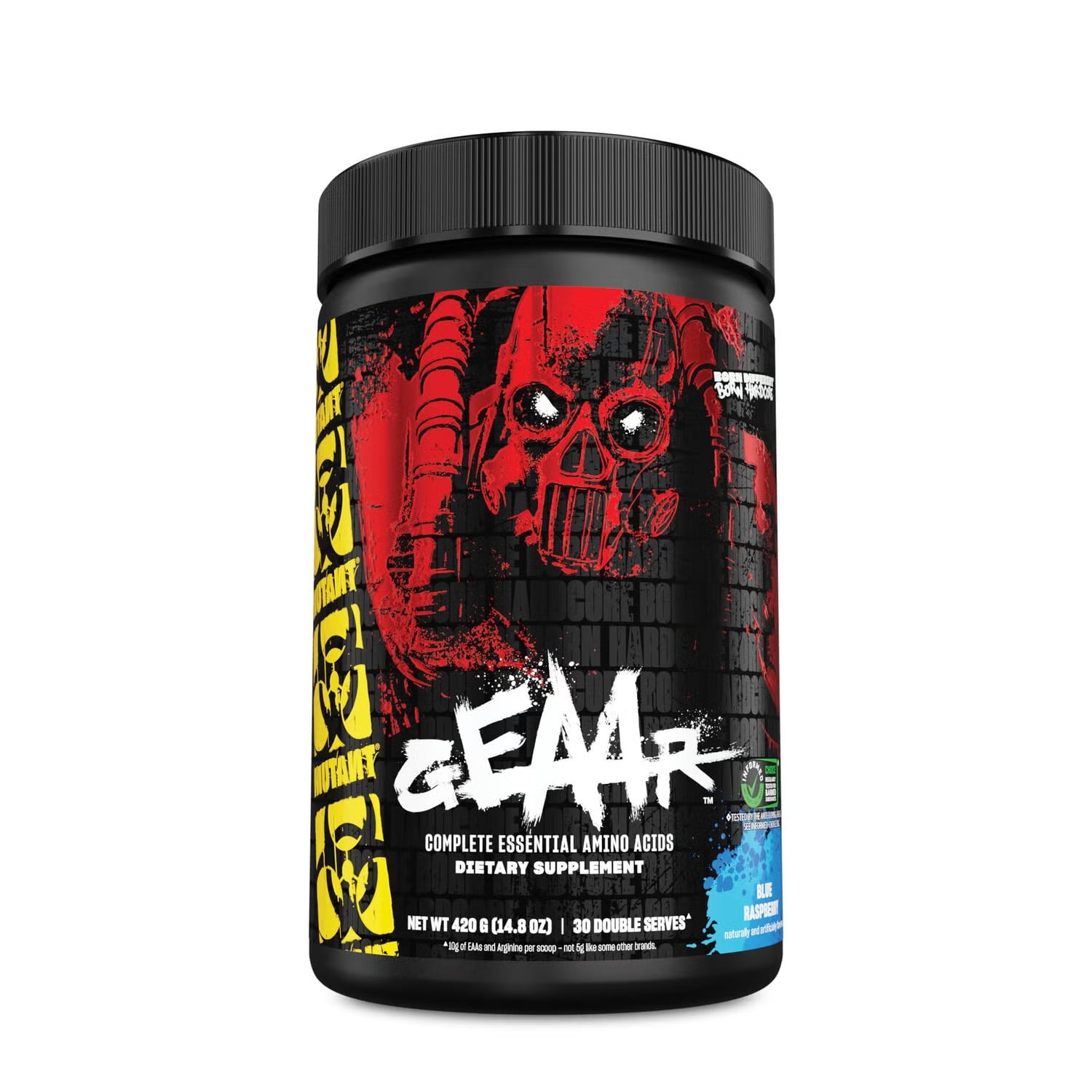 GEAAR MUTANT BLUE RASPBERRY FRAMBOISE BLEUE 30 SERVICIOS - 1