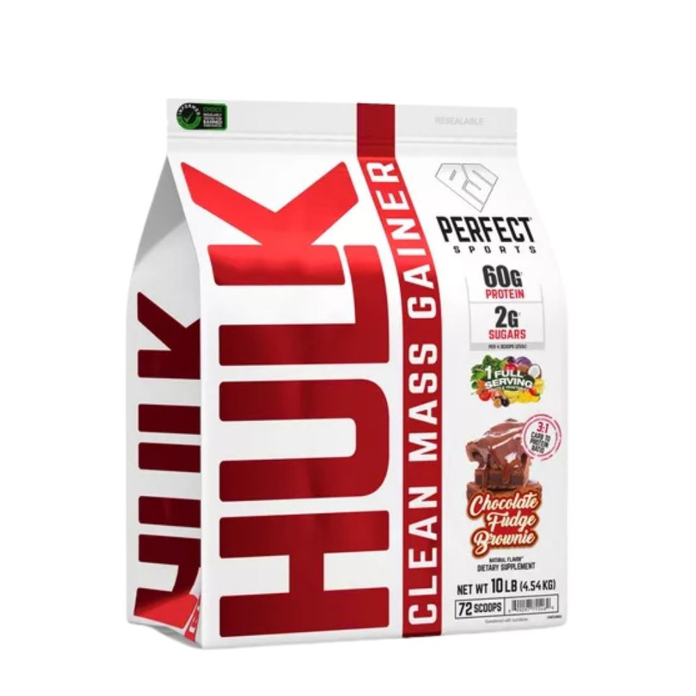 HULK MASS GAINER CHOCOLATE BROWNIE 10 LB - 1