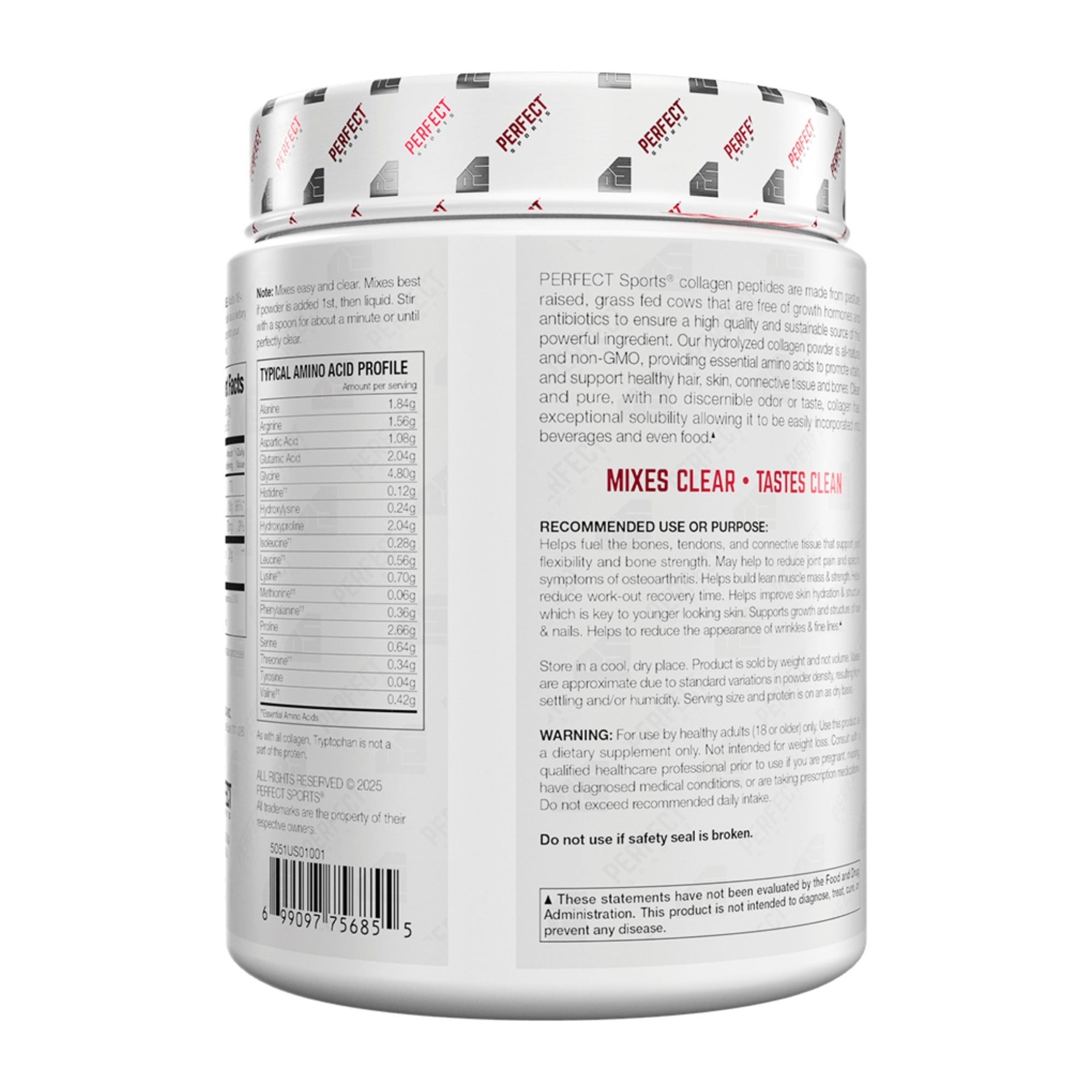 COLLAGEN PEPTIDOS COLAGENO 500GR PERFECT SPORTS DIESEL - 3