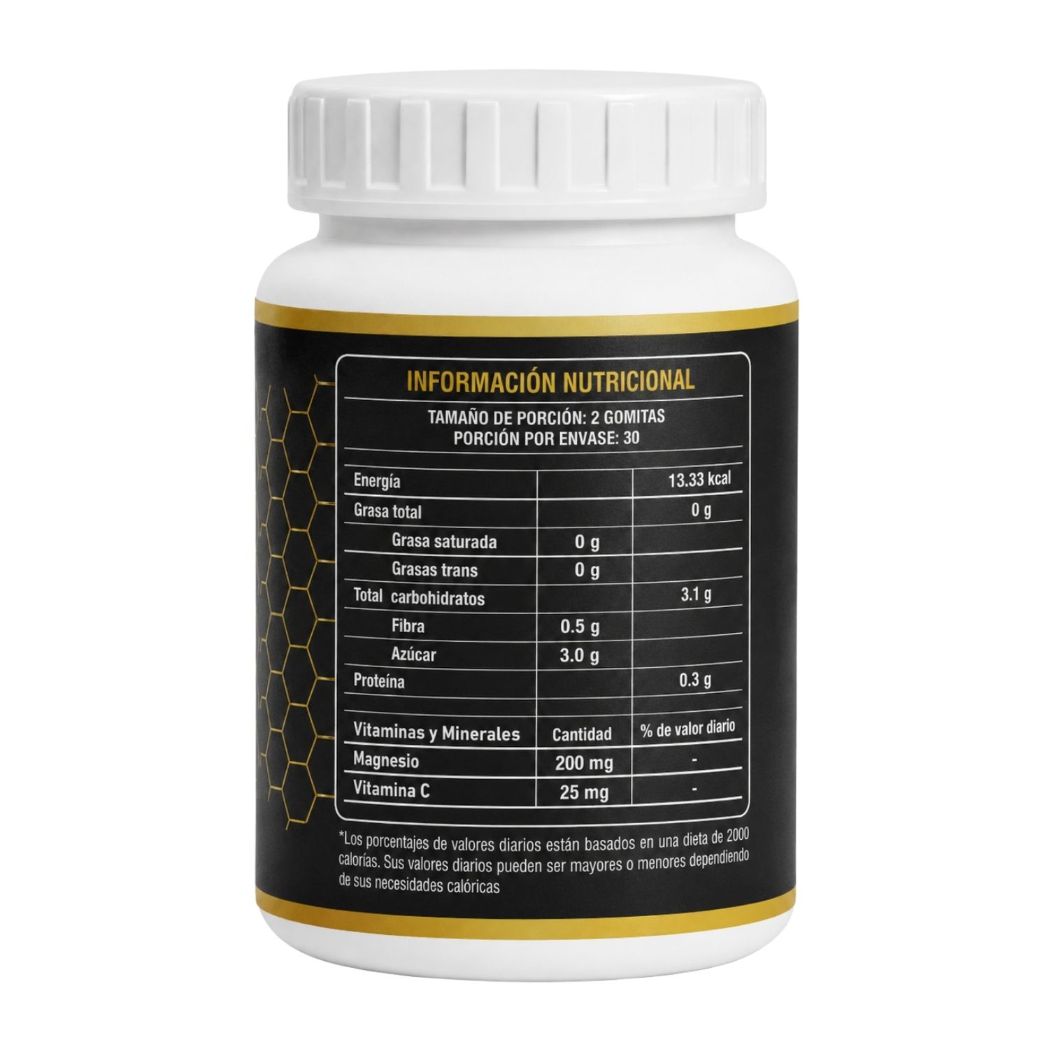 CITRATO DE MAGNESIO CON VITAMINA C GOMITAS 60 UND ZENDLAB SABOR PERA - 2
