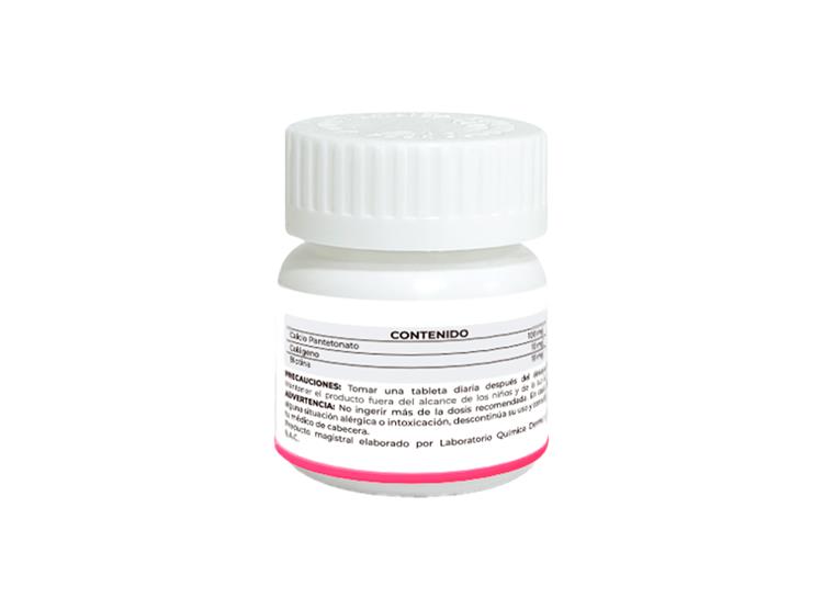 BIOTINA 10MG Y COLÁGENO 10MG 60 CAPSULAS DERMO SUMAK - 3