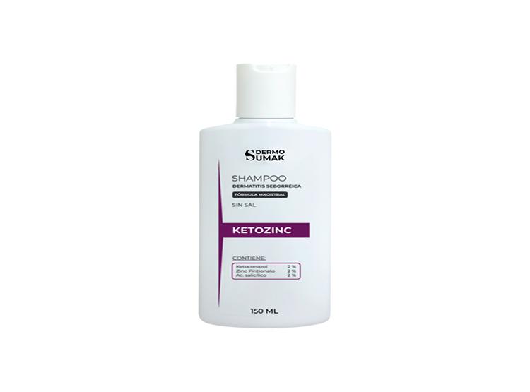 SHAMPOO KETOZINC SIN SAL 150ML DERMO SUMAK - 1