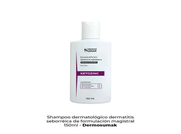 SHAMPOO KETOZINC SIN SAL 150ML DERMO SUMAK - 2