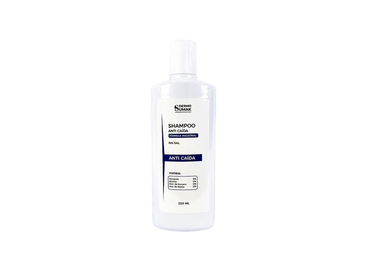 SHAMPOO SIN SAL ANTI CAÍDA 250ML DERMO SUMAK - 1