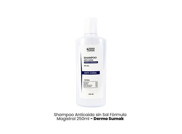 SHAMPOO SIN SAL ANTI CAÍDA 250ML DERMO SUMAK - 2
