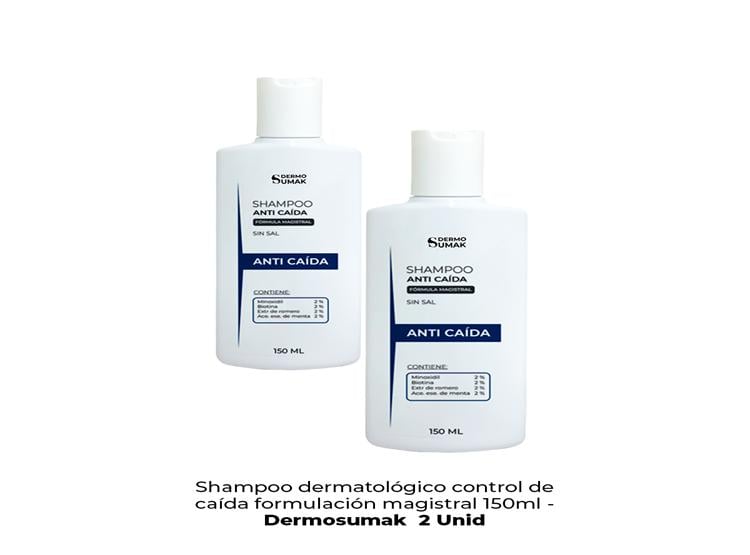 SHAMPOO ANTI CAÍDA 150ML DERMOSUMAK 2 UND - 2