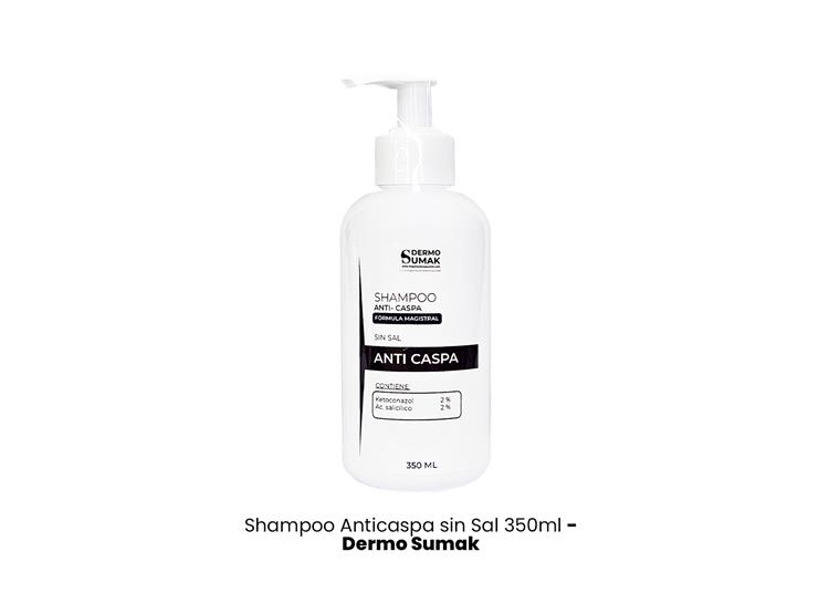 SHAMPOO ANTI CASPA SIN SAL 350ML DERMO SUMAK - 2