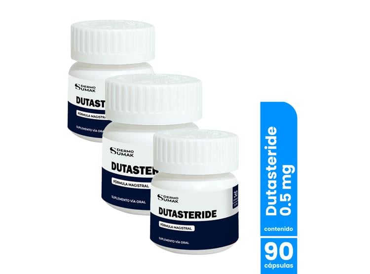 DUTASTERIDE 0,5% 30 CAPSULAS DERMO SUMAK 3 UND - 1