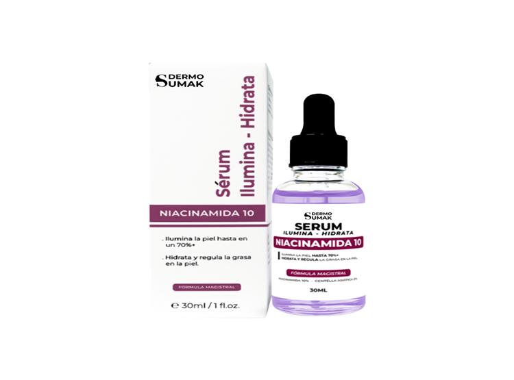 SÉRUM HIDRATANTE NIACINAMIDA 10 30 ML DERMO SUMAK - 1