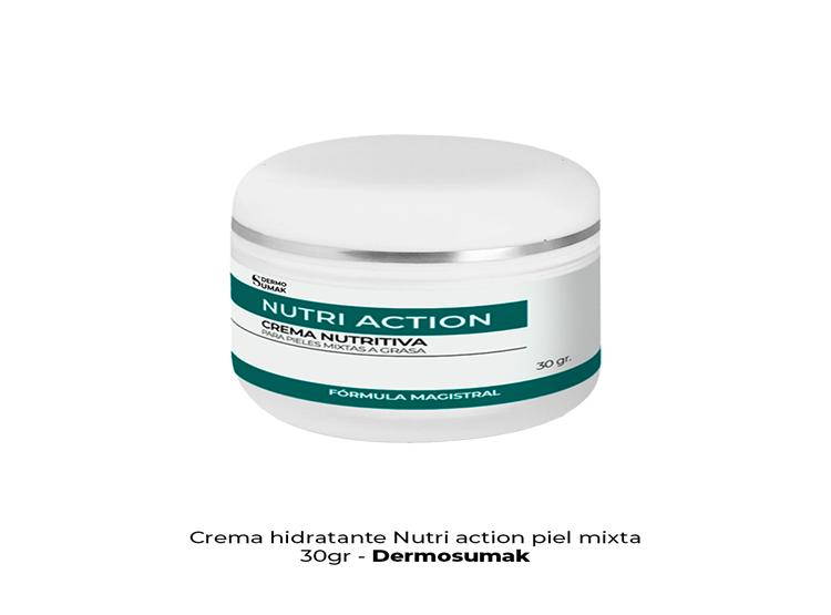 CREMA HIDRATANTE NUTRI ACTION PIEL MIXTA 30GR DERMO SUMAK - 2