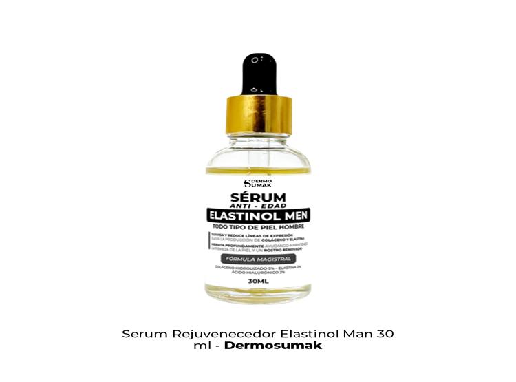 SERUM REJUVENECEDOR ELASTINOL MAN 30 ML DERMO SUMAK - 2